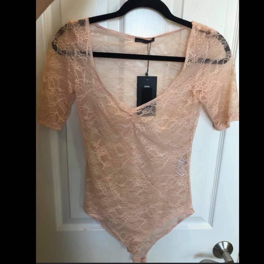 Zara lace body suit